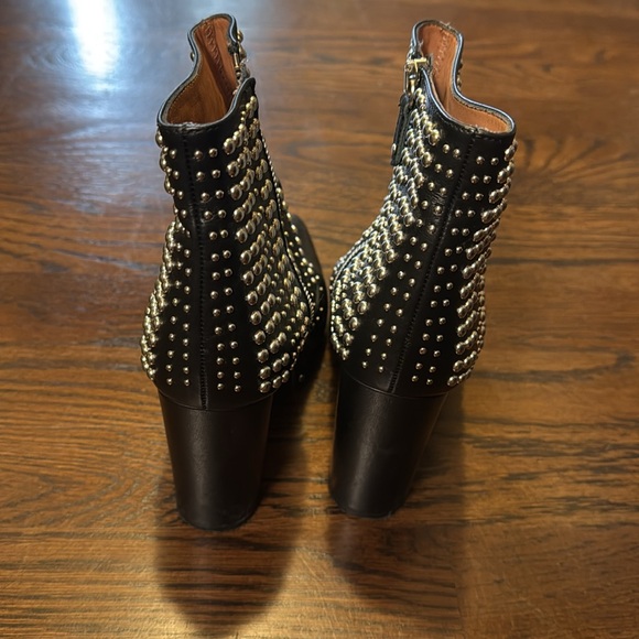 Iro Studded Boots Size 37 Black Leather - Picture 6 of 13